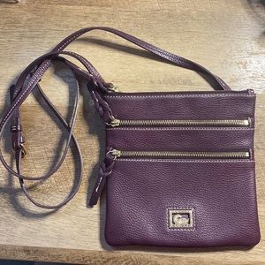 Dooney & Bourke pebble leather crossbody